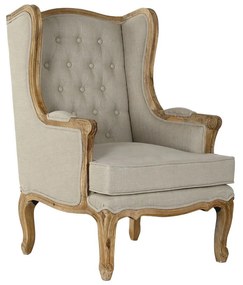 Κάθισμα Home ESPRIT Λευκό Φυσικό Ξύλο από Μάνγκο 72 x 75 x 110 cm