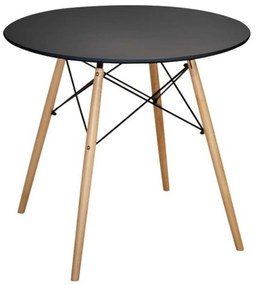 Τραπέζι Minimal HM0059.02 Black Mdf,Ξύλο