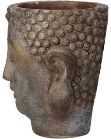 Κασπώ ArteLibre Βούδας Καφέ Τσιμέντο 12.5x11x13.5cm