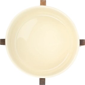 Σαλατιέρα Με Βάση (Φ28x12.5) Estia Allure Ivory 01-25014