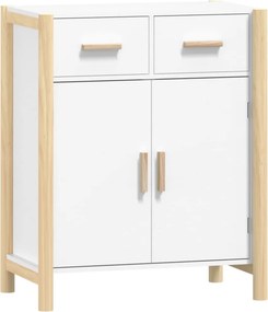 vidaXL Ντουλάπι Λευκό 62 x 38 x 75 εκ. από Επεξεργασμένο Ξύλο