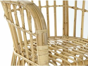 Πολυθρόνα DKD Home Decor Ανοιχτό καφέ ρατάν (62 x 72 x 83 cm)