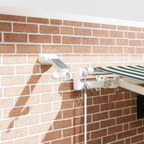 VidaXL Ηλεκτρική τέντα με LED και αισθητήρα 4,5 x 3 m