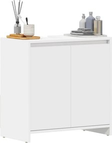 vidaXL Ντουλάπι Νιπτήρα Λευκό 60 x 33 x 60 εκ. από Επεξ. Ξύλο