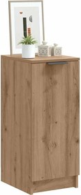 vidaXL Παπουτσοθήκη Χρώμα Αρτισιανή Δρυς 29,5x35x70 εκ. Επεξ. Ξύλο