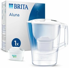 Κανάτα Φίλτρου Brita ALUNA BLANCA Λευκό Διαφανές Πλαστική ύλη 2,4 L