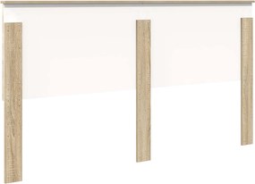 vidaXL Κεφαλάρι Δρύς Sonoma 100 cm Μηχανικά επεξεργασμένο ξύλο