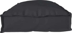 vidaXL Σετ Μαξιλαριών Πάγου 2 pcs Μαύρο 100 x 40 x 8 εκ