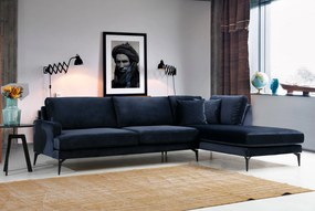 Corner Sofa Papira Corner Right (L3+Chl) - Navy Blue Navy Blue
