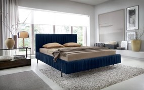 Επενδυμένο κρεβάτι Prallo-Mple-180 x 200