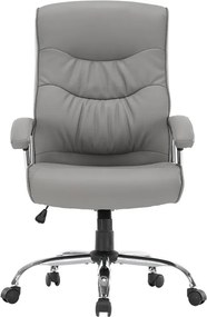 Καρέκλα γραφείου διευθυντή Primrose pakoworld pu γκρι