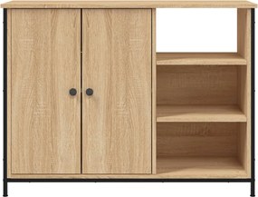 vidaXL Ντουλάπι Sonoma Δρυς 100 x 33 x 75 εκ. από Επεξεργασμένο Ξύλο
