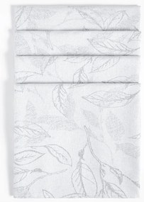 Πετσέτες Φαγητού Florelia (Σετ 4τμχ) 42x42 Grey Nima 42x42cm Βαμβάκι-Πολυέστερ