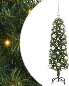 vidaXL Τεχνητό Χριστουγεννιάτικο Δέντρο με 150 LED Πράσινο 120 cm