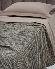 3D Βαμβακερή Stonewashed Κουβέρτα Ριχτάρι Taline
