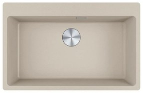 Franke Maris Centro 2.0 610/210-73 Ένθετος Γρανιτένιος Νεροχύτης 78x50cm Coffee Σετ
