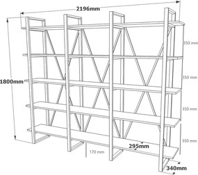 Bookshelf Ml4-A Atlantic Pine