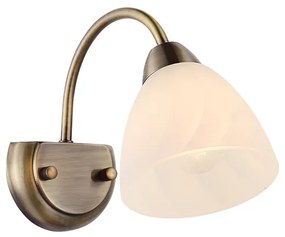 Φωτιστικό Επίτοιχο Aca DLX7391WBR BYRON Οξυντέ (Bronzed)