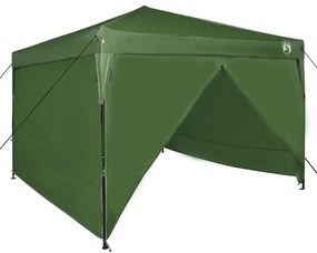 vidaXL Σκηνή Canopy Pop-up Πράσινο 300 x 300 cm ύφασμα