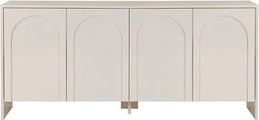 Μπουφές Aurelia Megapap χρώμα κρεμ 180x45x80εκ.