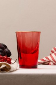 Glass Set (4 Pieces) 8682225107119 Red