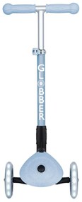 Globber Scooter Junior Foldable Lights Eco Blueberry