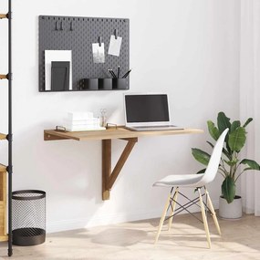 vidaXL Τραπέζι Τοίχου Πτυσσόμενο Χρώμα Δρυός 100x 60 εκ.