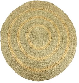 Χαλί στρογγυλό boho rattan Ø120εκ.