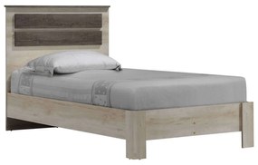 Κρεβάτι Olympus 100X200Cm Castillo-Toro 203X107,5X102Cm 123-000007 Single Μελαμίνη