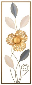 Διακοσμητικό Τοίχου Orchid 279ENZ2579 32x5x90cm Multi-Gold Wallity Μέταλλο