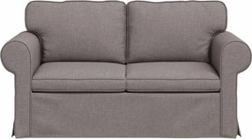 vidaXL Καναπές 120cm Taupe Μέταλλο