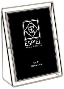 Κορνίζα 15Χ20cm Silver FAM303 Espiel Μέταλλο