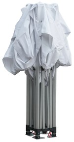 GAZEBO ΕΠΑΓΓΕΛΜΑΤΙΚΟ ΒΑΡΕΩΣ ΤΥΠΟΥ CRESSEN HM21097 ΠΤΥΣΣΟΜΕΝΟ ΑΛΟΥΜΙΝΙΟΥ 3x3x3,4Yμ