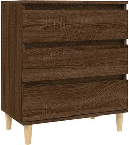 vidaXL Μπουφές Καφέ Δρυς 60x35x70 εκ. από Επεξεργασμένο Ξύλο