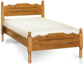 Kρεβάτι Νο7 Μασίφ για στρώμα 90χ190 μονό Ζebra