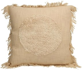 Μαξιλάρι ArteLibre Κύκλος Μπεζ Βαμβακερό 45x45cm-05153944