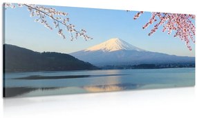 Άποψη εικόνας από τη λίμνη Φούτζι - 120x60