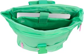 Σακίδιο Πλάτης Casual Benetton Mint Πράσινο