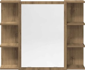 vidaXL Σετ Επίπλων Μπάνιου 3 Τεμαχίων Τεχνίτης Δρυς από Τεχν. Ξύλο