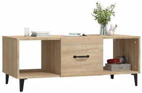 vidaXL Τραπεζάκι Σαλονιού Sonoma Δρυς 102x50x40 εκ. Επεξεργασμένο Ξύλο
