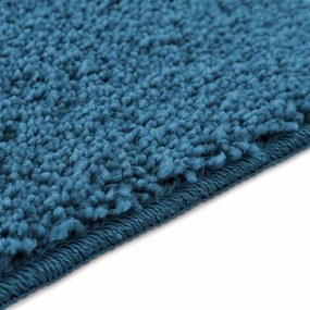 vidaXL Αντιολισθητικό μαξιλάρι μπάνιου Μπλε 70 x 120 cm PP