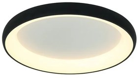 Πλαφονιέρα Φωτιστικό Οροφής 60cm LED 43W IP20 3000K  Zambelis-2048-Μαύρο 2048