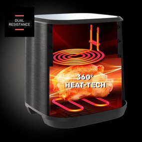 Φριτέζα με Αέρα Taurus Μαύρο 2100 W 8 L