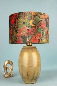 Φωτιστικό Επιτραπέζιο Πολύχρωμο BK078 30x30x50