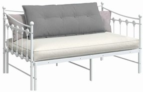 vidaXL Μαξιλάρι Πλάτης Ανοιχτό γκρι 120 x 19 x 50 εκ ύφασμα