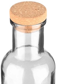 ESTIA ΜΠΟΥΚΑΛΙ ΓΥΑΛΙΝΟ 1000ml ΜΕ ΚΑΠΑΚΙ ΦΕΛΛΟΥ ΔΙΑΦΑΝΟ