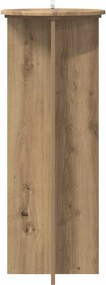 vidaXL Βάση φυτών 2 τεμ. Artisan Δρυς Ø40 x 100 εκ. Επεξεργασμένο Ξύλο