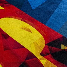 Beauty Home Χαλί Art 6187 Superman 130Χ180 Μπλε