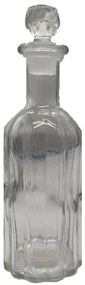 Bonsai Home Μπουκάλι Γυάλινο Καράφα 23εκ 500ml Διάφανο