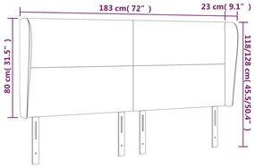 ΚΕΦΑΛΑΡΙ ΜΕ ΠΤΕΡΥΓΙΑ ΑΝΟΙΧΤΟ ΓΚΡΙ 183X23X118/128 ΕΚ. ΒΕΛΟΥΔΙΝΟ 3117736